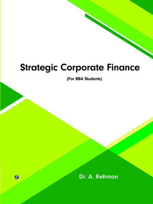 cover image of Strategic Corporate Finance
